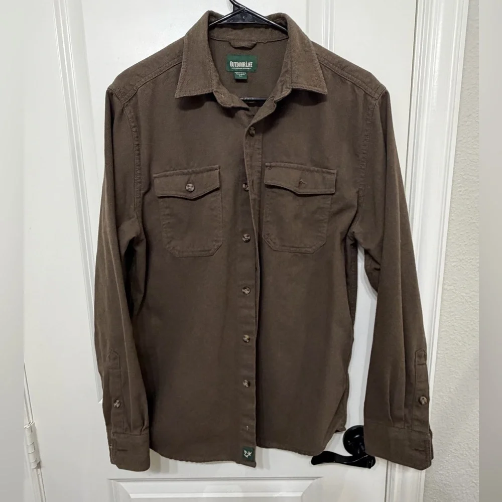 Outdoor Life Brown Textured Shirt